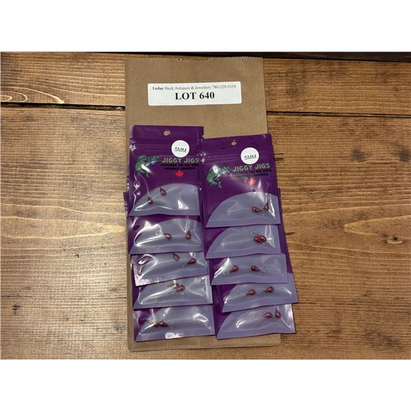 Jiggy Jigs Vivid Glow Jigs 5mm