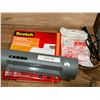 Image 1 : Scotch Thermal Laminating Machine, Pouches & Small Plastic Bags