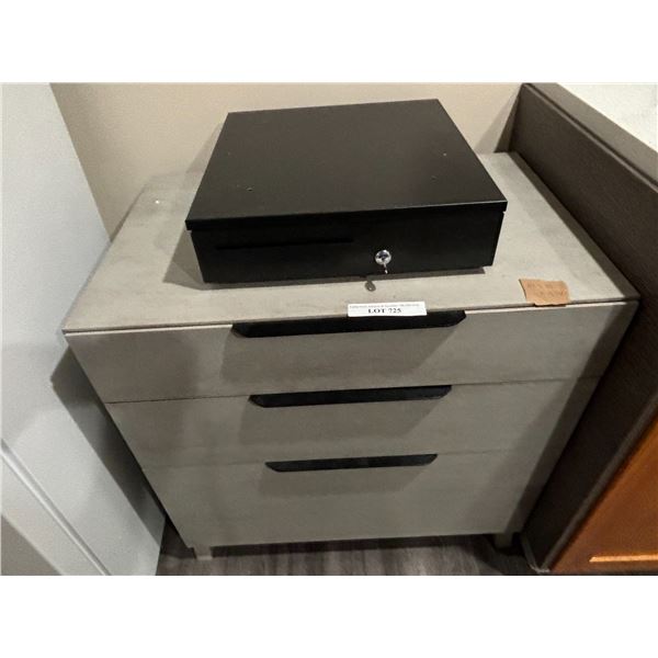 Three Drawer Cabinet & Cash Drawer