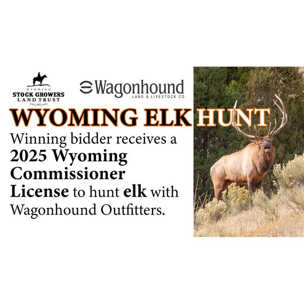 2025 Wyoming Commissioner's License Elk Hunt