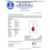 Image 4 : 14.80 ctw Morganite and 0.98 ctw Diamond 14K Rose Gold Pendant