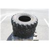 Image 3 : Dunlop Pair of 365/70R18 tires, 95% tread