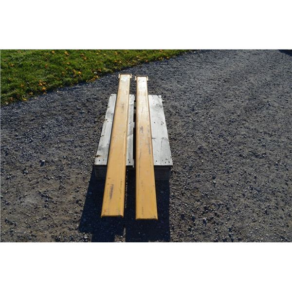 New 7' pallet fork extensions, new