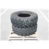 Image 1 : Dunlop Pair of 365/70R18 tires, 95% tread