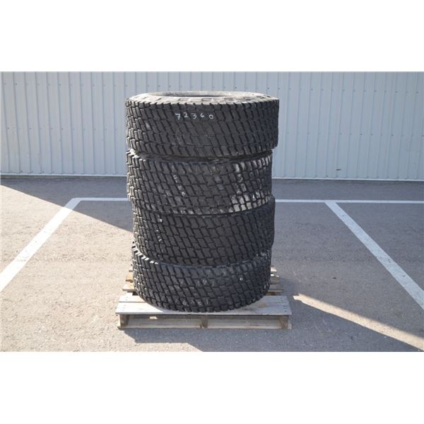 Firestone 12.5/80-18, set of 4 tires, no rim