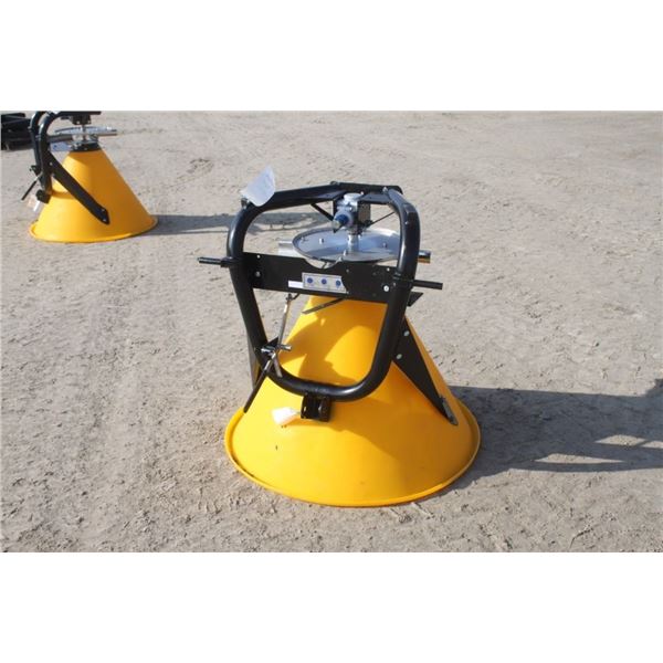 BE 550 lb. poly seed/fertilizer spreader
