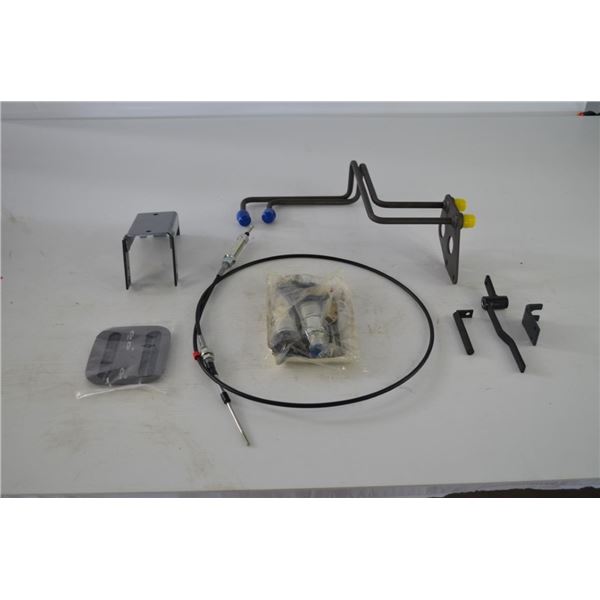 Kubota single rear remote control lever kit. Fits M series tractors (M125 etc.)