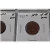 Image 2 : (20) 1861-1947 Canadian One Cent Coins in Sleeve