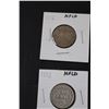 Image 2 : (3) Canadian Twenty Cent Coins - 1896, 1900, 1912 (1) Twenty Cent Coin - 1917