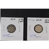Image 2 : (2) Canadian Five Cent Coins - 1908 & 1917