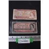 Image 1 : (2) Canadian Two Dollar Bills: 1954 & 1974