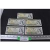 Image 1 : (5) Canadian One Dollar Bills - 1973
