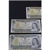 Image 2 : (5) Canadian One Dollar Bills - 1973