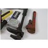 Image 2 : (20+) Tool Lot: Wrenches, Screwdrivers & Bits, Pliers, Measuring Tape, Misc.
