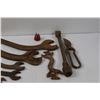 Image 2 : Antique Wrenches, Spanners, Tire Iron, Nippers, Trimmers - Assorted