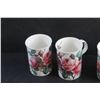 Image 3 : (4) English Rose Mugs