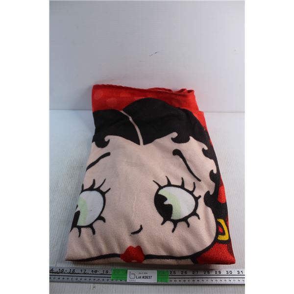 Betty Boop Blanket