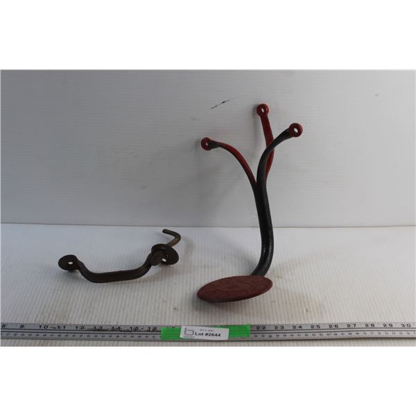 Antique Door Handle and Tractor Step