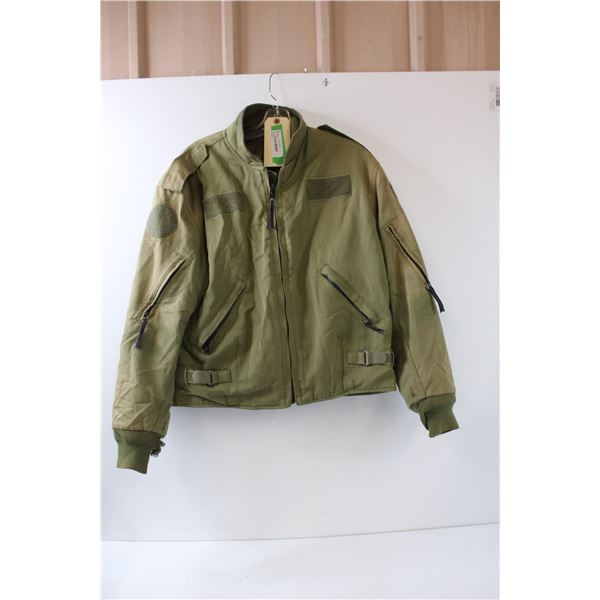 * Canadian Air Force Flight Jacket (Size 6740, Fits Like Medium or Slender Large) - Some Wear as Pic
