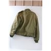 Image 5 : * Canadian Air Force Flight Jacket (Size 6740, Fits Like Medium or Slender Large) - Some Wear as Pic