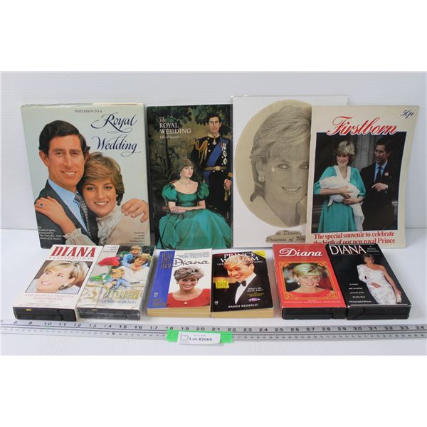 Princess Diana Memorabilia: Books & VHS