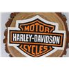 Image 2 : Harley Davidson Wood Art Wall Decor -13.5" x 12"