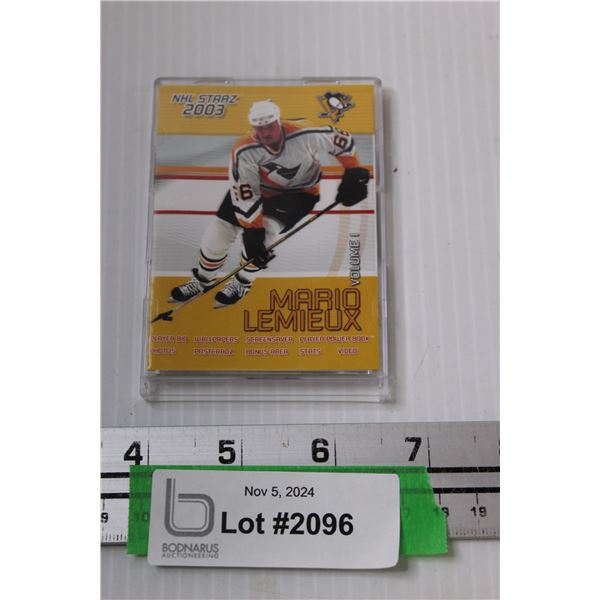 NHL Starz 2003 Volume One Case - Mario Lemieux - as is