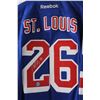 Image 2 : Reebok - Signed Martin St. Louis Rangers Jersey - Size Large - w/Certificate
