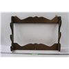 Image 1 : Wood Gun Rack - Wall Mount - 26" x 18" x 4"