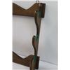 Image 2 : Wood Gun Rack - Wall Mount - 26" x 18" x 4"