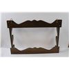 Image 5 : Wood Gun Rack - Wall Mount - 26" x 18" x 4"