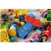 Image 4 : Children's Toy Lot: Fisher Price Little People & Forklifts, Polly Pocket, Sesame Street, Spin Master