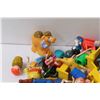 Image 6 : Children's Toy Lot: Fisher Price Little People & Forklifts, Polly Pocket, Sesame Street, Spin Master