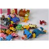 Image 4 : Children's Toy Lot: (7) PEZ, Snoopy, Garfield, Fisher Price Little People, Misc.