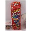 Image 2 : Uno Stacko Game, (3) Kawasaki, Triumph Badges, (4) Christmas Bird Decorations