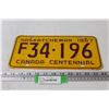 Image 1 : Saskatchewan Farm License Plate - 1967