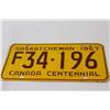 Image 2 : Saskatchewan Farm License Plate - 1967