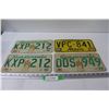 Image 1 : (3) Saskatchewan License Plate - 1985 & 1984, Alberta Plate