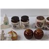 Image 3 : (8) Salt & Pepper Shakers - Grain Elevators, Oranges, Train, Misc.