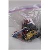 Image 3 : Bag of Lego's w/ Vehicles, Battat Children's Shapes Toy, Vtech Toy Car, Ghost Hand Puppet, Misc.