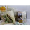 Image 4 : 5"x7" Wooden Picture Frame, Assorted Stitching Bars, Thread, & Needles