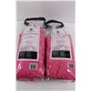 Image 2 : Wamsutta Pink Twin Flat Sheet, Pink Twin Fitted Sheet, & (2) Pink King Pillowcases