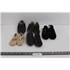 Image 1 : Gap Kids Black Suede Shoes, (2) Bloch Black Leather Kids Shoes, Block Kids Ballet Shoes