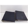 Image 2 : (2) Navy Blue Leather Photo Albums w/ 4"x6" Photo Sleeve Pages