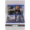 Image 1 : (4) PS4 Games: Battlefield 1, Call of Duty Infinite Warfare, Need for Speed Rivals, & Uncharted 4 - 