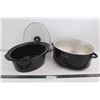 Image 1 : Crock Pot Slow Cooker 14"x12" - Works