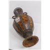 Image 3 : Metal 22" Brown Vase w/ Handles