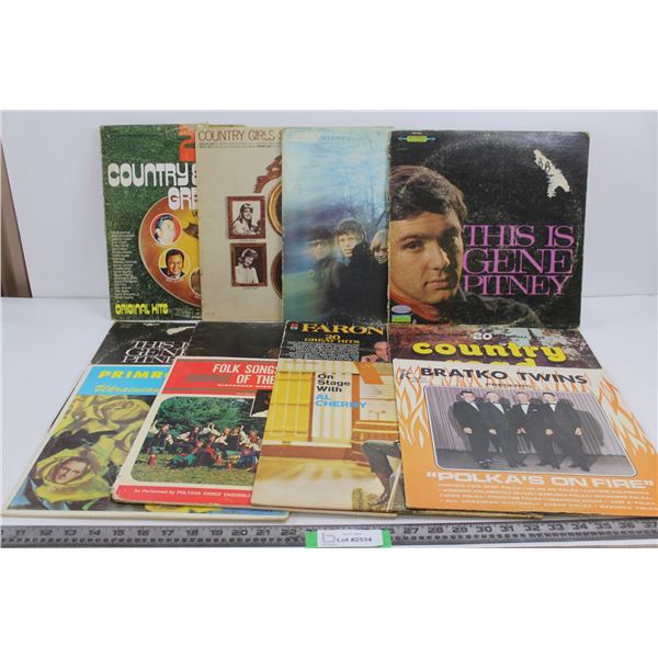 (12) Records: Country, Rolling Stones, & Gene Pitney