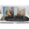 Image 1 : (11) Records: George Jones, Roy Orbison, & (6) Vinyls - As Is