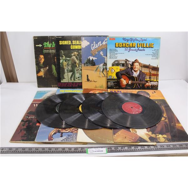 (12) Records: ABBA, Various Artists - Some Empty & (4) Vinyls - As Is
